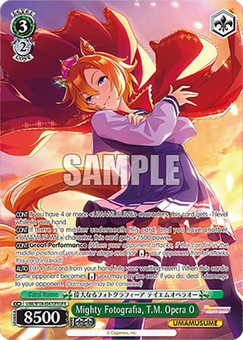 Mighty Fotografia T M Opera O OFR UMA/W106-E047OFR Umamusume: Pretty Derby Card