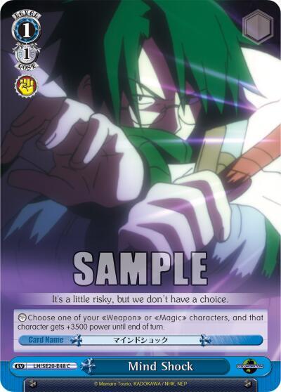 Mind Shock LH/SE20-E48 C LOG HORIZON Card