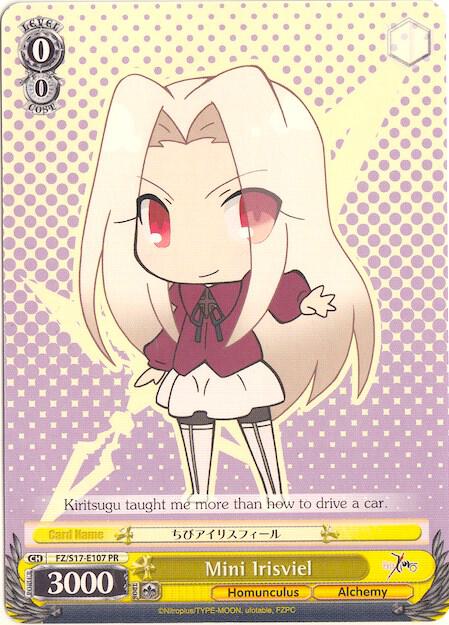 Mini Irisviel FZ/S17-E107 PR Fate/Zero Card