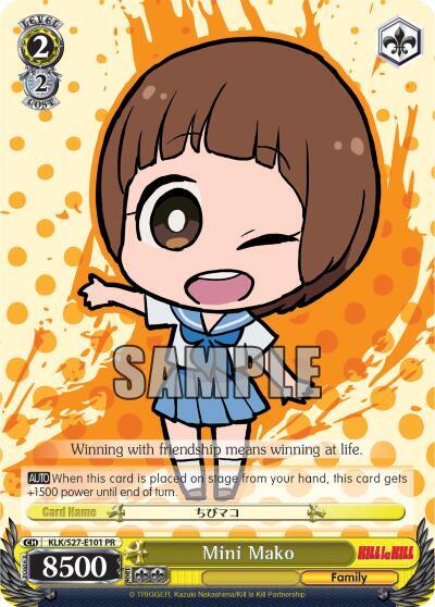 Mini Mako KLK/S27-E101 PR KILL la KILL Card
