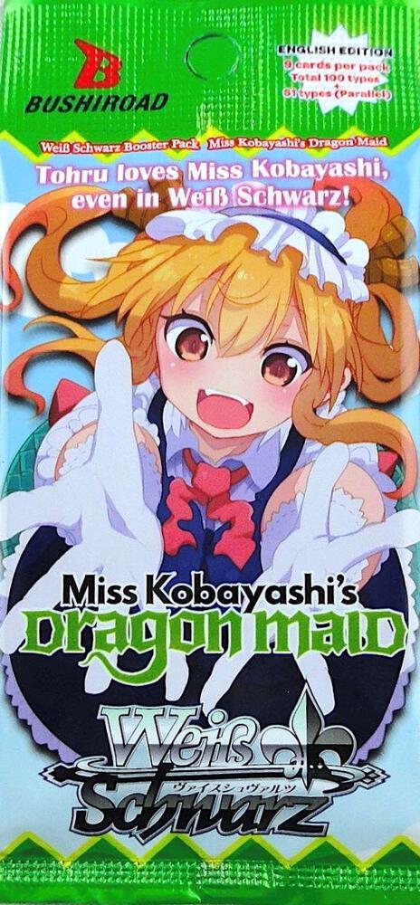 Miss Kobayashis Dragon Maid Booster Pack Miss Kobayashi's Dragon Maid Card