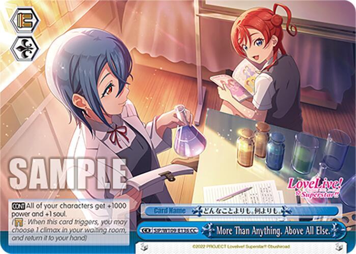 More Than Anything Above All Else SIP/W109-E136 CC Love Live! School idol festival 2 MIRACLE LIVE! Card