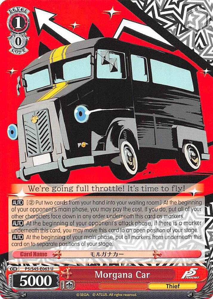 Morgana Car P5/S45-E063 U Persona 5 Card