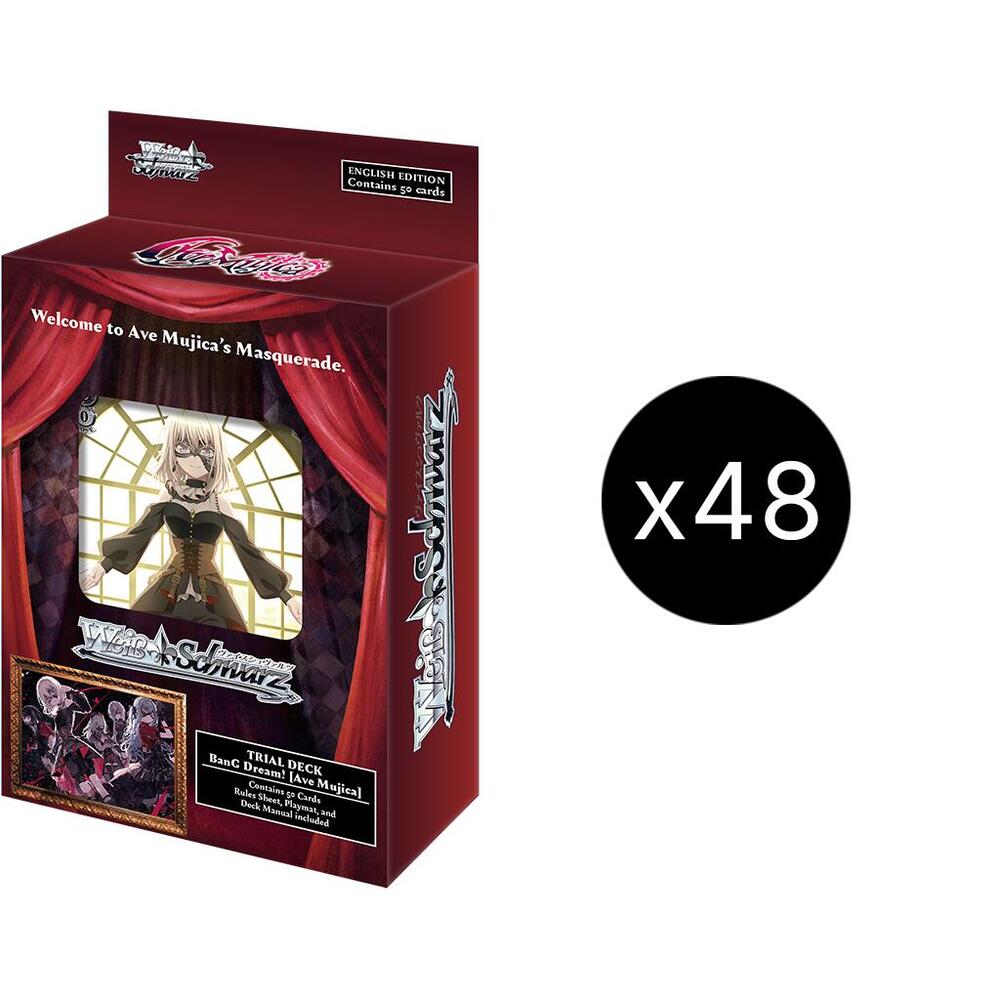 MyGO x Ave Mujica Trial Deckplus Display Case MyGO!!!!! x Ave Mujica Card