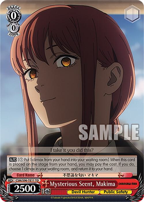 Mysterious Scent Makima CSM/S96-TE11 TD Chainsaw Man Card