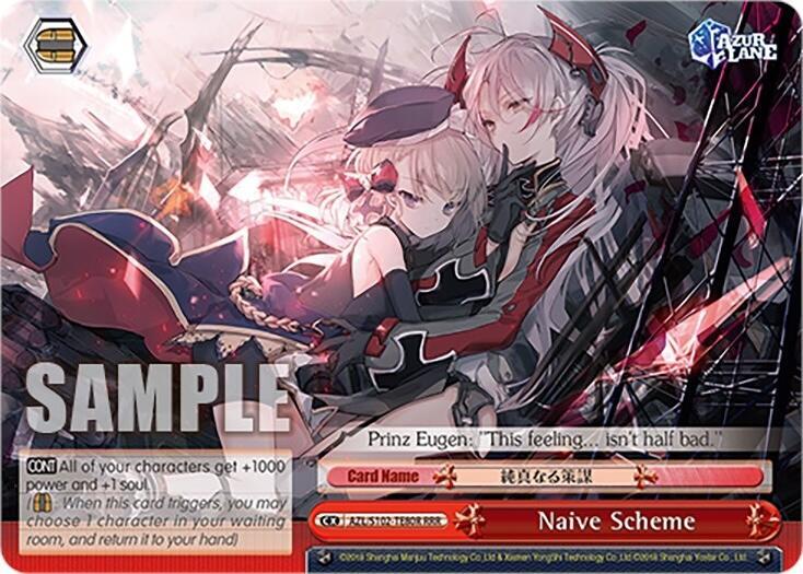 Naive Scheme RRR AZL/S102-TE80R RRR Azur Lane Card