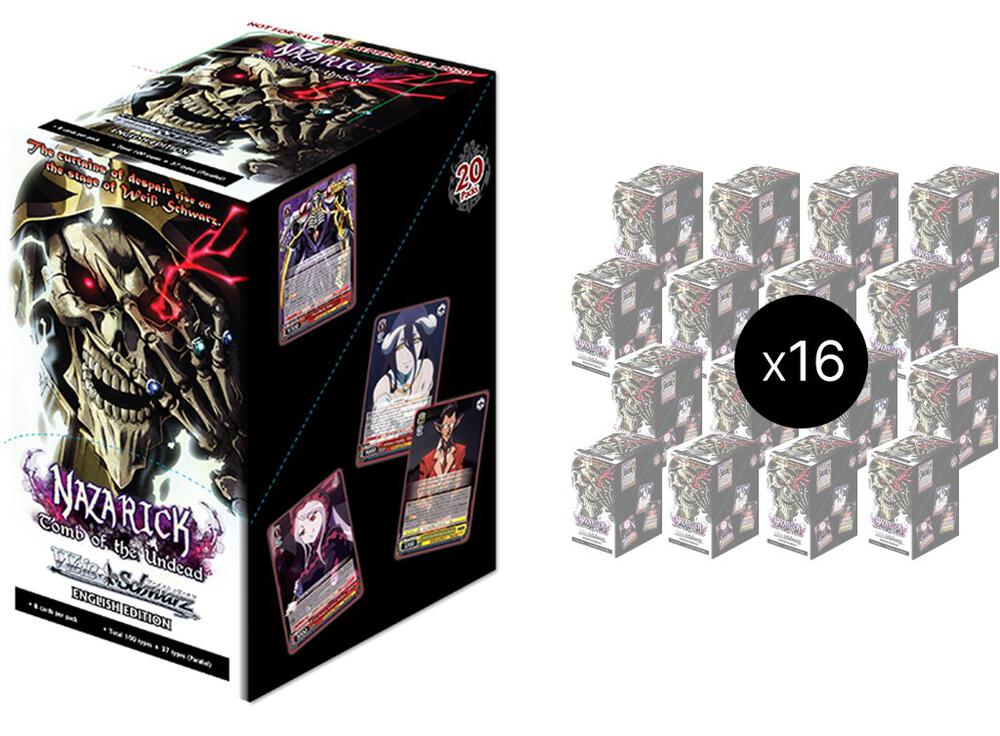 Nazarick Tomb of the Undead Booster Box Case 1st Edition Nazarick: Tomb of the Undead Card
