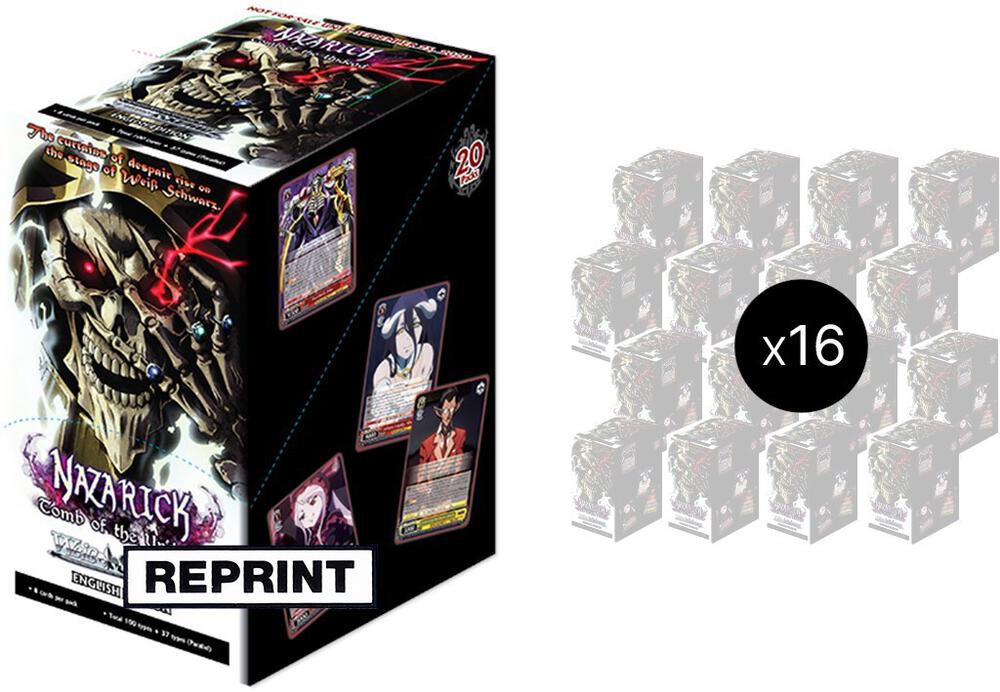 Nazarick Tomb of the Undead Booster Box Case Second Edition Nazarick: Tomb of the Undead Card