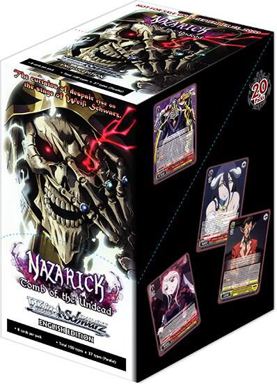 Nazarick Tomb of the Undead Booster Box First Edition Nazarick: Tomb of the Undead Card