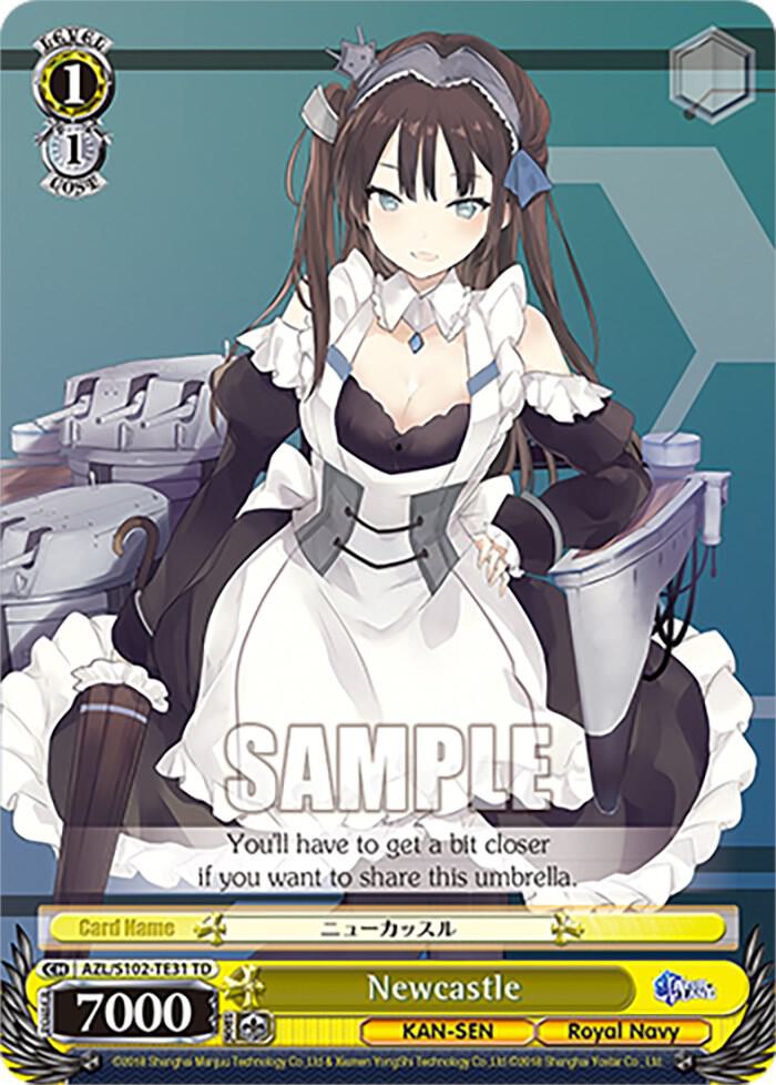 Newcastle AZL/S102-TE31 TD Azur Lane Card