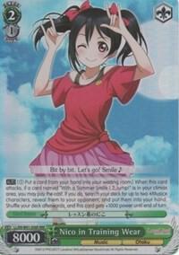 Nico in Training Wear RRR LL/EN-W01-056R RRR Love Live! DX Card