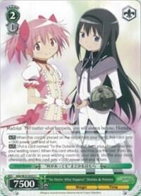 No Matter What Happens Madoka and Homura MM/W35-E053 C Puella Magi Madoka Magica the Movie -Rebellion- Card