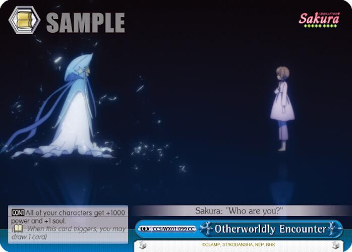 Otherworldly Encounter CCS/WX01-099 CC Cardcaptor Sakura: Clear Card Card