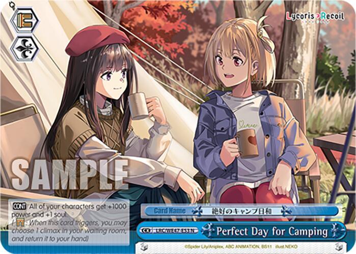 Perfect Day for Camping LRC-WE47-E53 N Lycoris Recoil Premium Booster Card