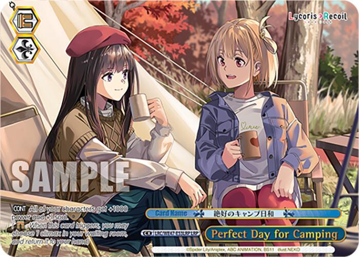 Perfect Day for Camping LRP LRC-WE47-E53LRP LRP Lycoris Recoil Premium Booster Card