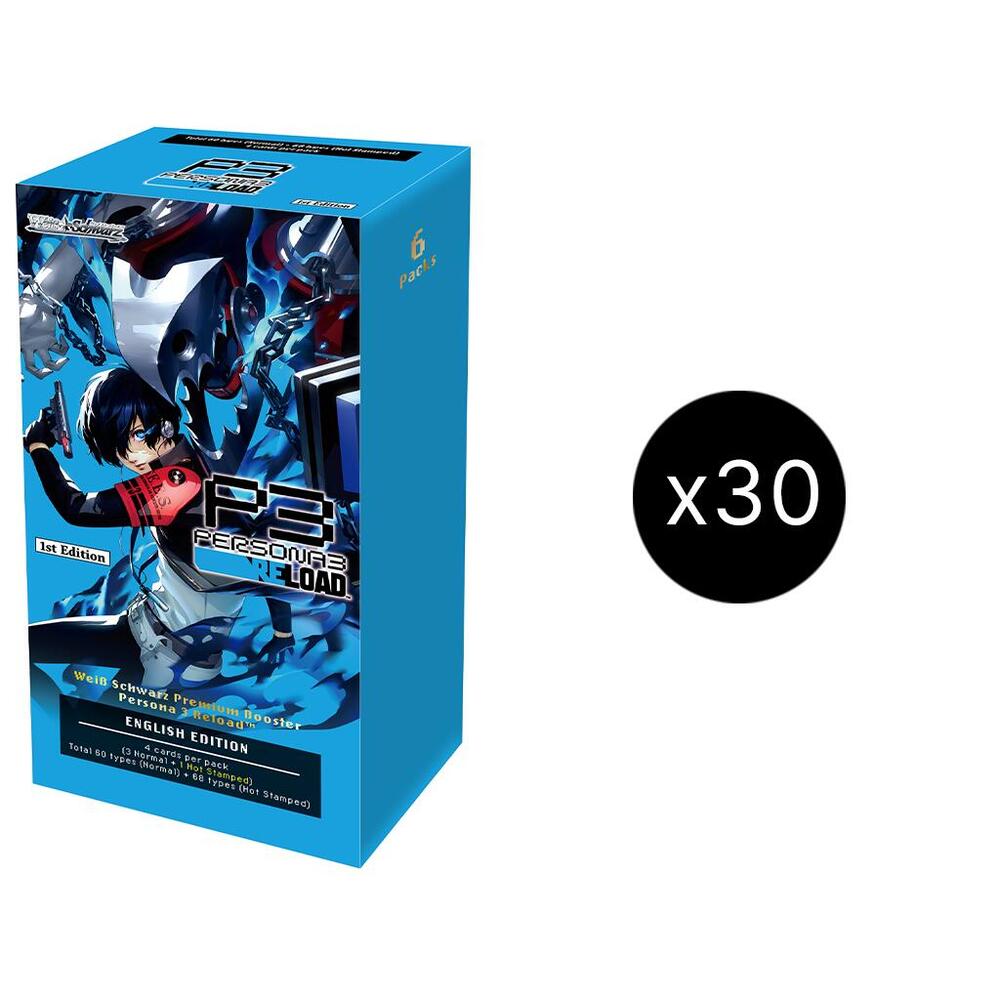 Persona 3 Reload Premium Booster Box Case Persona 3 Reload Premium Booster Card