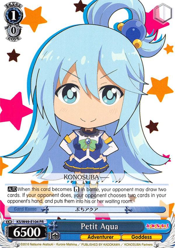 Petit Aqua KS/W49-E104 PR KonoSuba Card
