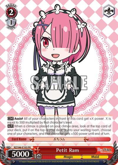 Petit Ram RZ/S46-E103 Re:ZERO Card