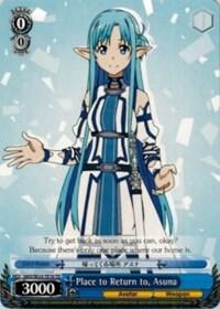 Place to Return to Asuna SAO/SE23-TE10 TD Sword Art Online II Card