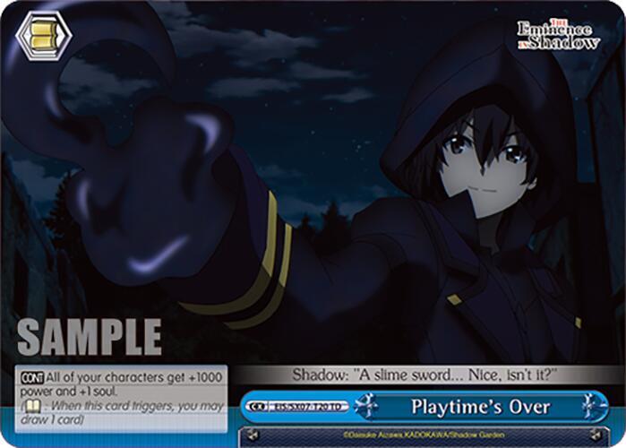 Playtime s Over EIS/SX07-T20 The Eminence in Shadow Card