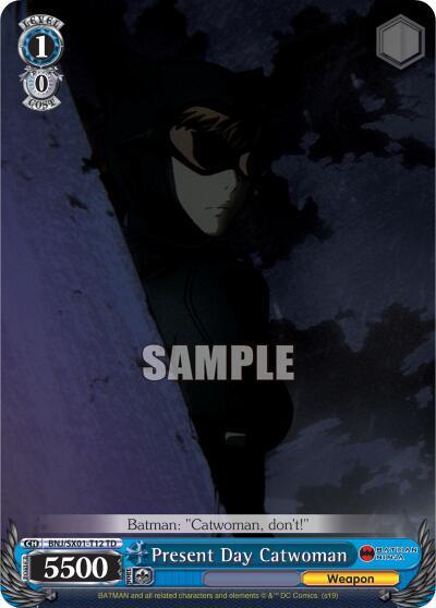 Present Day Catwoman BNJ/SX01-T12 TD Batman Ninja Card