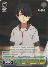 Pride of an Elder Brother Koyomi Araragi NM/S24-E036 NISEMONOGATARI Card