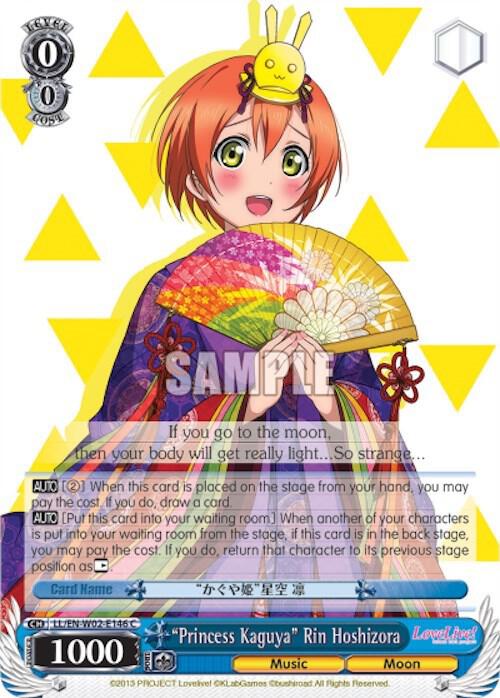 Princess Kaguya Rin Hoshizora LL/EN-W02-E146 C Love Live! DX Vol.2 Card