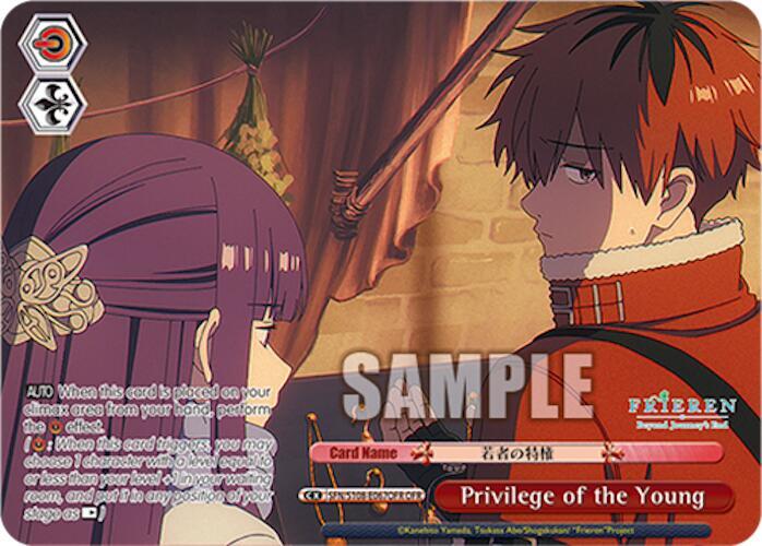 Privilege of the Young OFR SFN/S108-E067OFR OFR Frieren: Beyond Journey’s End Card