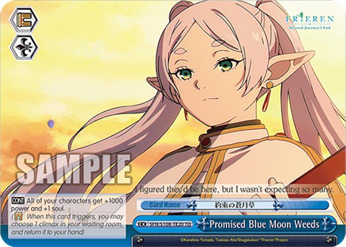 Promised Blue Moon Weeds SFN/S108-TE20 TD Frieren: Beyond Journey’s End Card