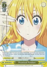 Promised Pendant NK/W30-E022 U NISEKOI -False Love- Card