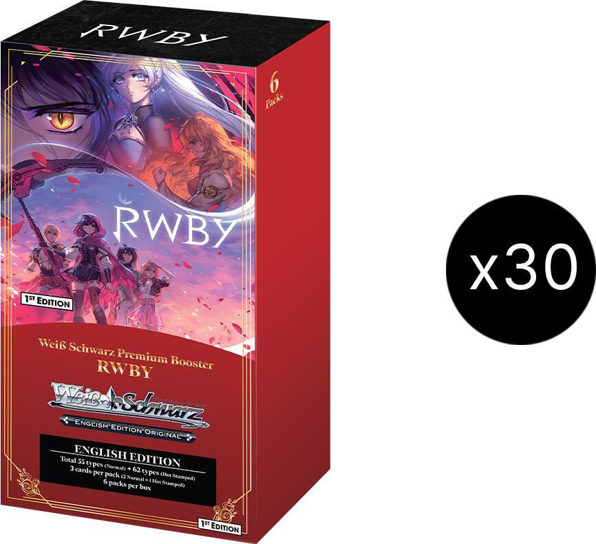 RWBY Premium Booster Box Case RWBY Premium Booster Card