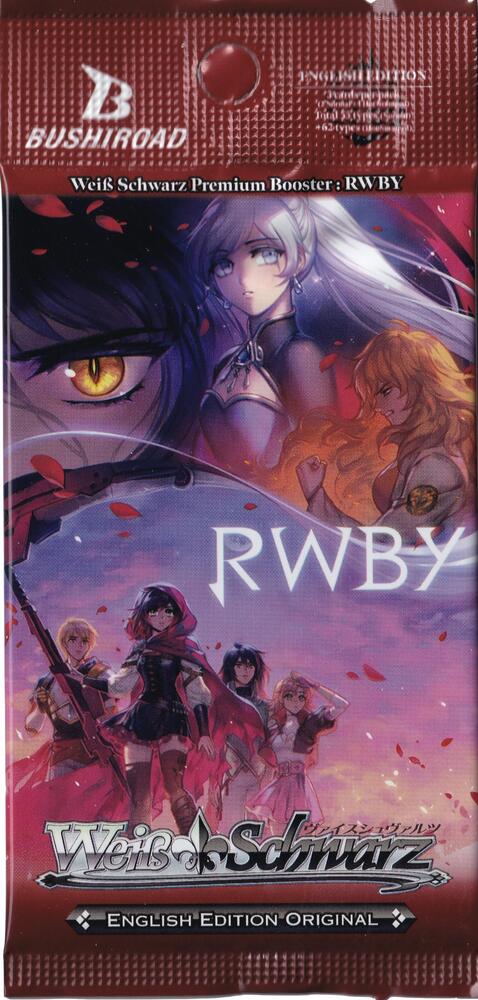 RWBY Premium Booster Pack RWBY Premium Booster Card
