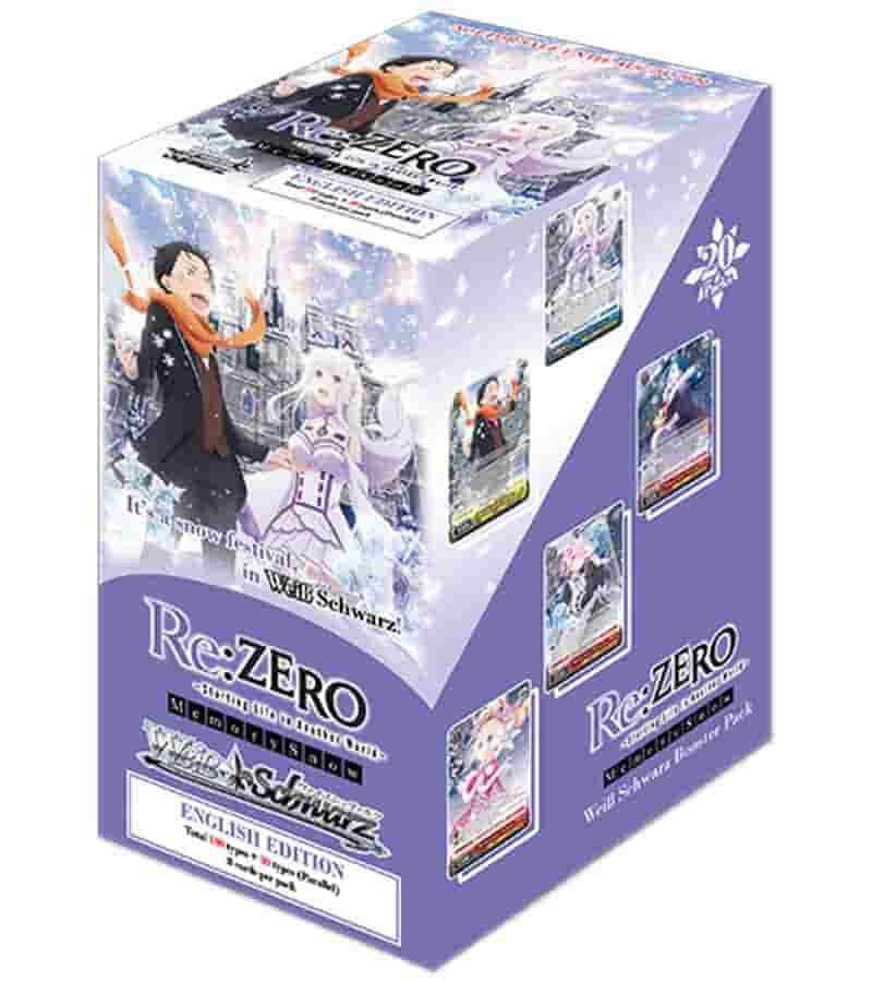 ReZERO Memory Snow Booster Box Re:ZERO Memory Snow Card