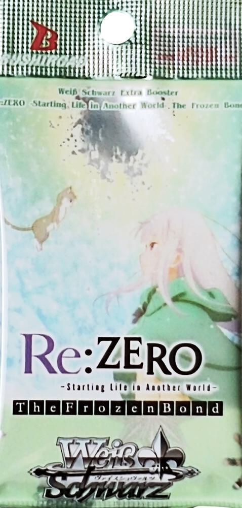 ReZERO The Frozen Bond Extra Booster Pack  Re:ZERO: The Frozen Bond Card