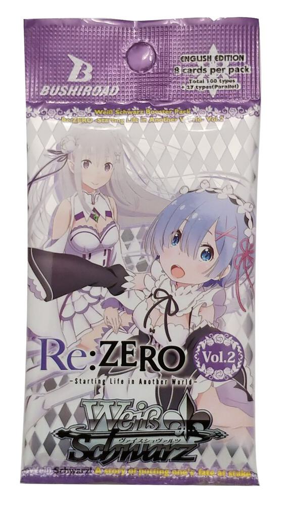 ReZERO Vol2 Booster Pack  Re:ZERO Vol.2 Card