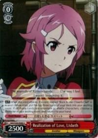 Realization of Love Lisbeth SAO/S26-E048 U Sword Art Online Vol.2 Card