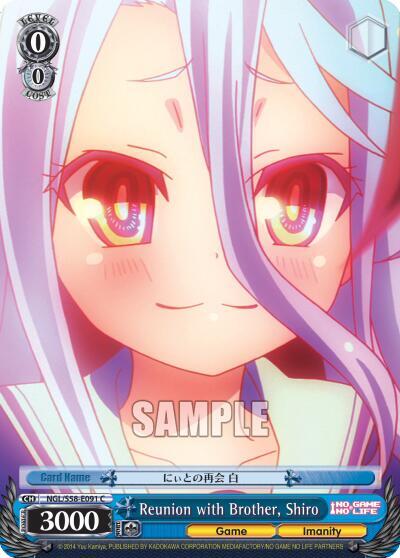 Reunion with Brother Shiro NGL/S58-E091 C No Game No Life Card