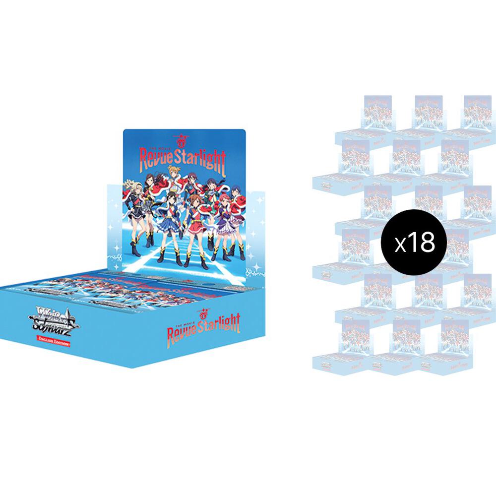 Revue Starlight The Movie Booster Box Case Revue Starlight The Movie Card