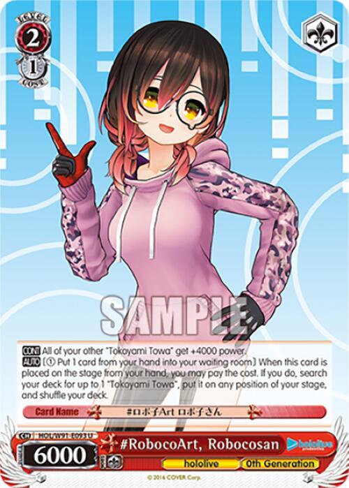 RobocoArt Robocosan HOL/W91-E093 U hololive production Card