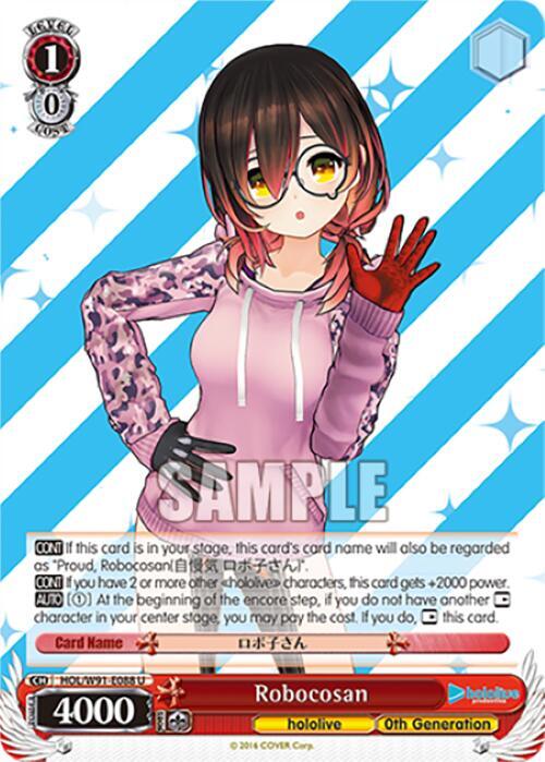 Robocosan HOL/W91-E088 U hololive production Card