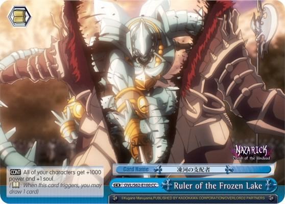 Ruler of the Frozen Lake OVL/S62-E100 CC Nazarick: Tomb of the Undead Card