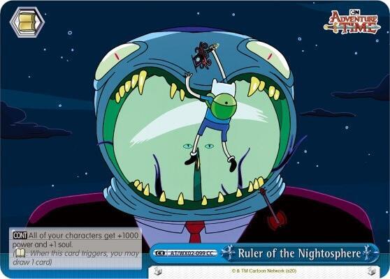 Ruler of the Nightosphere AT/WX02-099 CC Adventure Time Card
