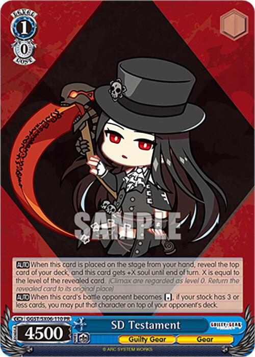 SD Testament GGST/SX06-110 PR Guilty Gear -Strive- Card