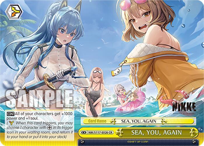 SEA YOU AGAIN NIK/S117-E026 CR GODDESS OF VICTORY: NIKKE Card