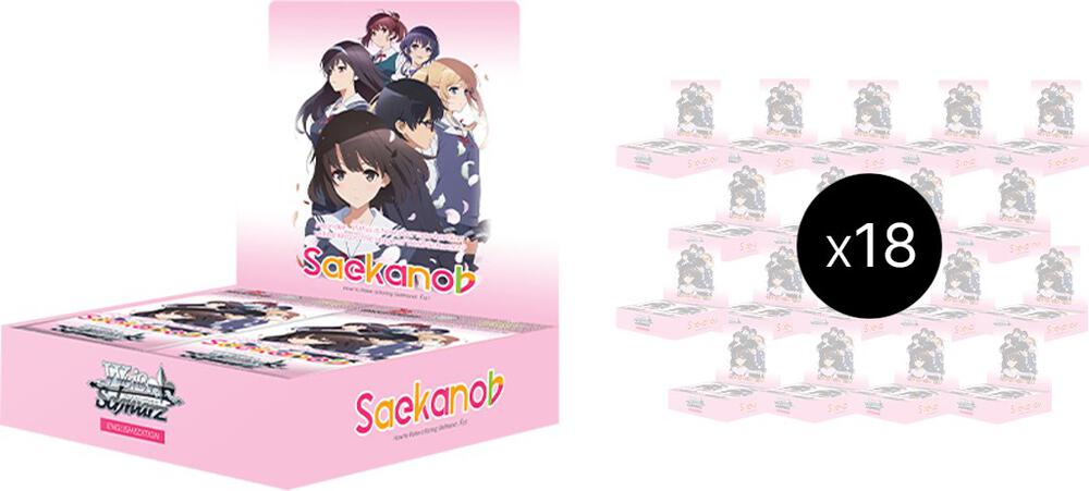 Saekano How to Raise a Boring Girlfriend flat Booster Box Case  Saekano How to Raise a Boring Girlfriend. flat Card