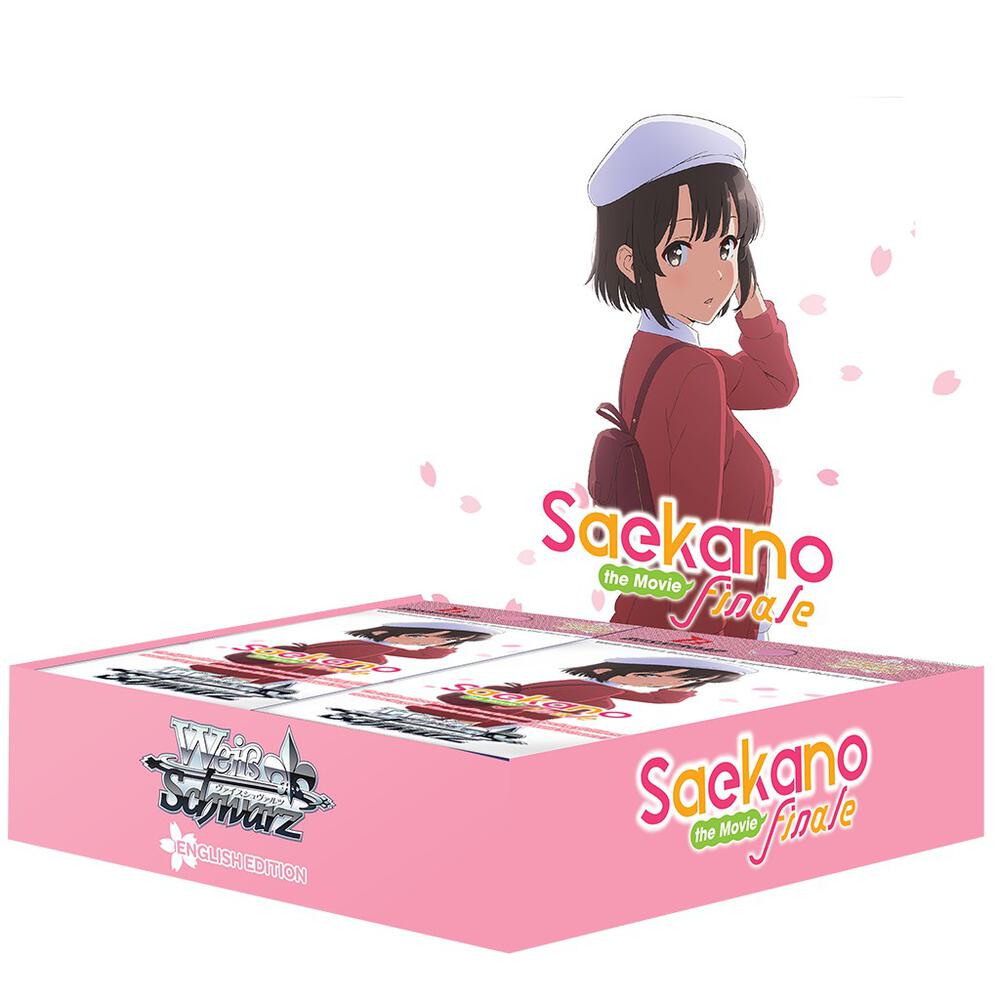 Saekano The Movie Finale Booster Box Saekano the Movie: Finale Card