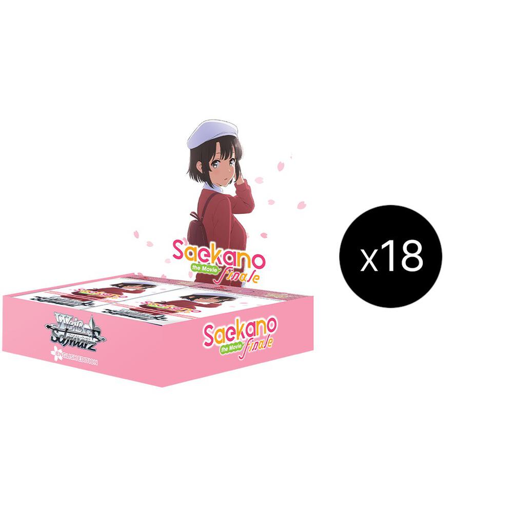 Saekano the Movie Finale Booster Box Case Saekano the Movie: Finale Card