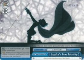 Sayakas True Identity MM/W35-E099 CR Puella Magi Madoka Magica the Movie -Rebellion- Card