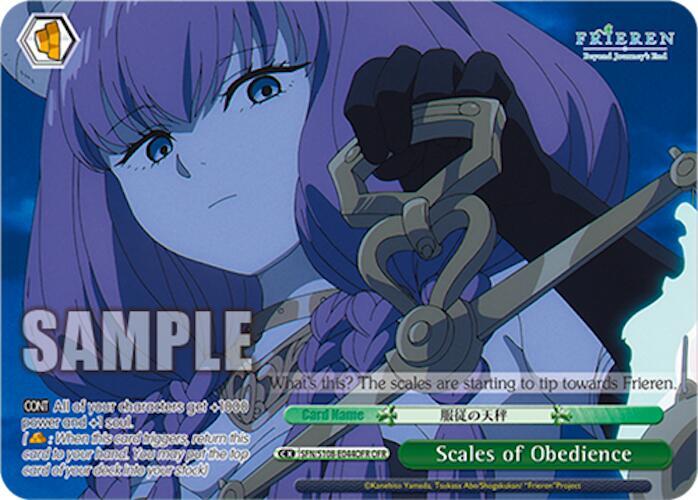 Scales of Obedience OFR SFN/S108-E044OFR OFR Frieren: Beyond Journey’s End Card
