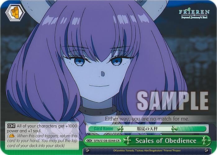 Scales of Obedience SFN/S108-E044 CR Frieren: Beyond Journey’s End Card